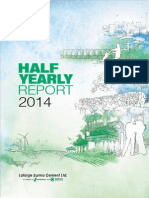 Half Yearly Report 2014