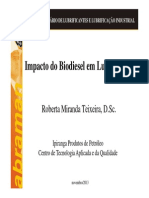 Impacto Do Biodiesel em Lubrificantes PDF