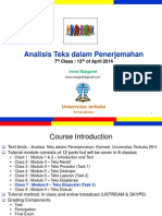 Analisis Teks - Class 7 - Modul 8