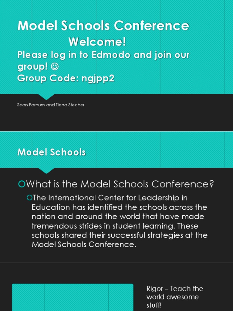 Educator's Guide to Model Schools | PDF | Career & Growth