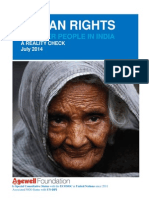 HUMAN RIGHTS OF OLDER PEOPLE IN INDIA A REALITY CHECK July 2014