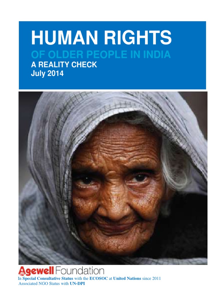 Human Rights of Older People in India | PDF | Old Age | Welfare