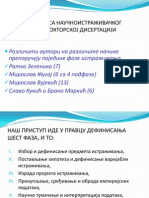 6706121 Metodologija Nir a Faze Procesa Naunoistraivakog Rada Na Doktorskoj Disertaciji 2011-11-01
