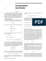 Application of Kinetic Approximations Tothea B C Reaction System