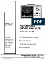 Manual Analizador de Motores Sears PDF