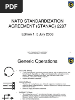 STANAG 2287-Generic Operations