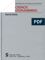 The Science of Programming Gries 038790641X PDF