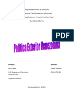 politica exterior venezolana.docx