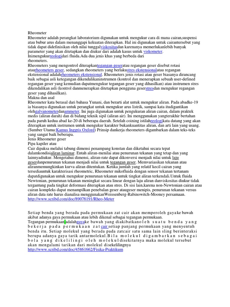 Rheometer | PDF