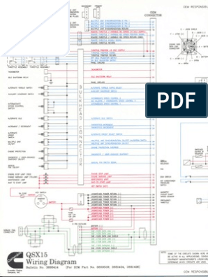 Cummins Qsx15 Ecm Wiring Diagram