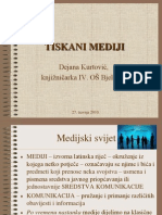 Tiskani Mediji - Dejana Kurtović