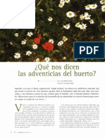 Las adventicias como indicadoras de la fertilidad de la tierra