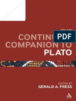 Continuum Companion To Plato