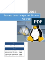 Proceso de Arranque Del Sistema Operativo Linux