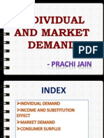 Individual $ Market Demand