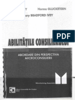 Abilitatile Consilierului - Abordare Din Perspectiva Microconsilierii PDF