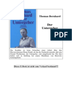 Bernhard, Thomas - Der Untergeher PDF
