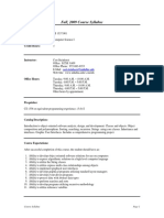 UT Dallas Syllabus For Ce1337.001.09f Taught by George Steinhorst (Csteinh)