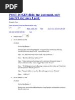 Download Post Jokes Disini 121 - 130 by Made Sukarmi SN242007354 doc pdf