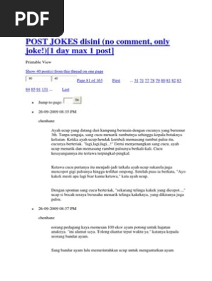 Post Jokes Disini 81 90 Pdf