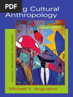 Download Doing Cultural Anthropology_ Projects for Ethnographic Data Collection - Michael V Angrosinopdf by angelavuela SN242007610 doc pdf
