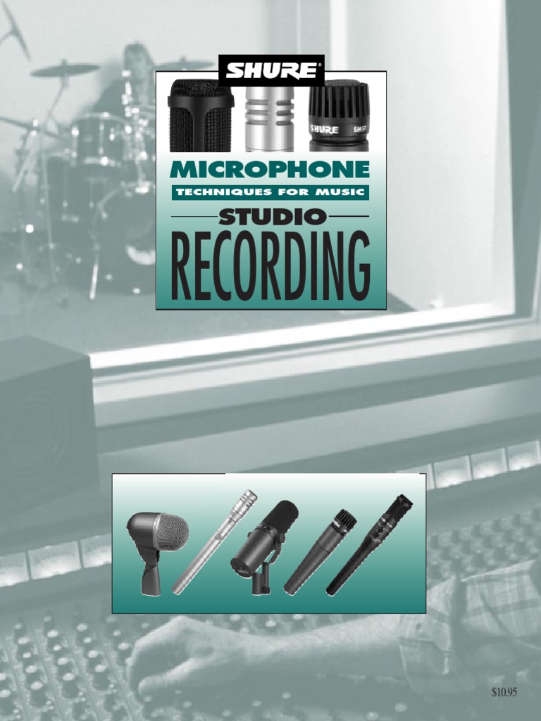 Studio Recording Mic Techniques | PDF | Drum Kit | Microphone