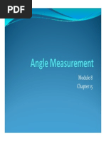 Lecture 7 Angle Measurement 2012