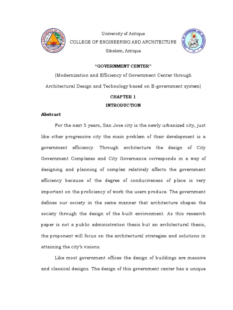 Chapter 1 | PDF | E Government | Design