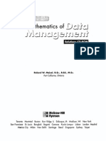 Mathematics of Data Management Solutions