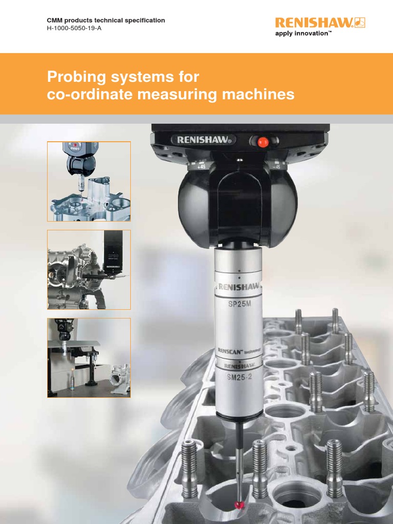 หัวโพรบ เรนิชอร์ (Renishaw Probe) โทร 081-8289116 | PDF | Science |  Technology (General)