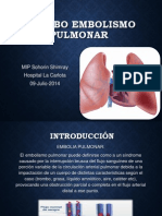 Trombo Embolismo Pulmonar