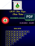 KECEMERLANGAN MATEMATIK TAHUN 2012