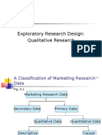 Exploratory Research Design