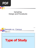  Sampling Design and Procedures