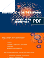 Interpretación Geométrica de La Derivada