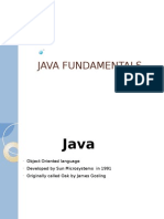 Java Fundamentals