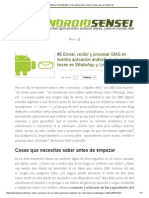 AndroidSensei - Enseñandote A Crear Aplicaciones Android Reales, para El Mundo Real PDF