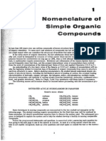 Nomenclature of Organic Compounds