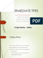 Ntprs 2014 Intermediate Tprs Workshop-Sheehy2