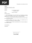 Modelo de Carta de Renuncia