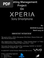 Download Marketing Management-Sony Xperia by Prity Blossom SN242028731 doc pdf