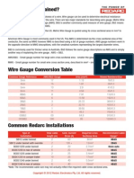 Wire Gauge Worksheet