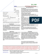 DA-1100 VAE Redispersible Powder Technical Data Sheet