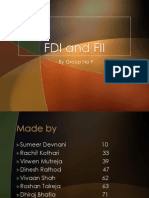 FDI and FII