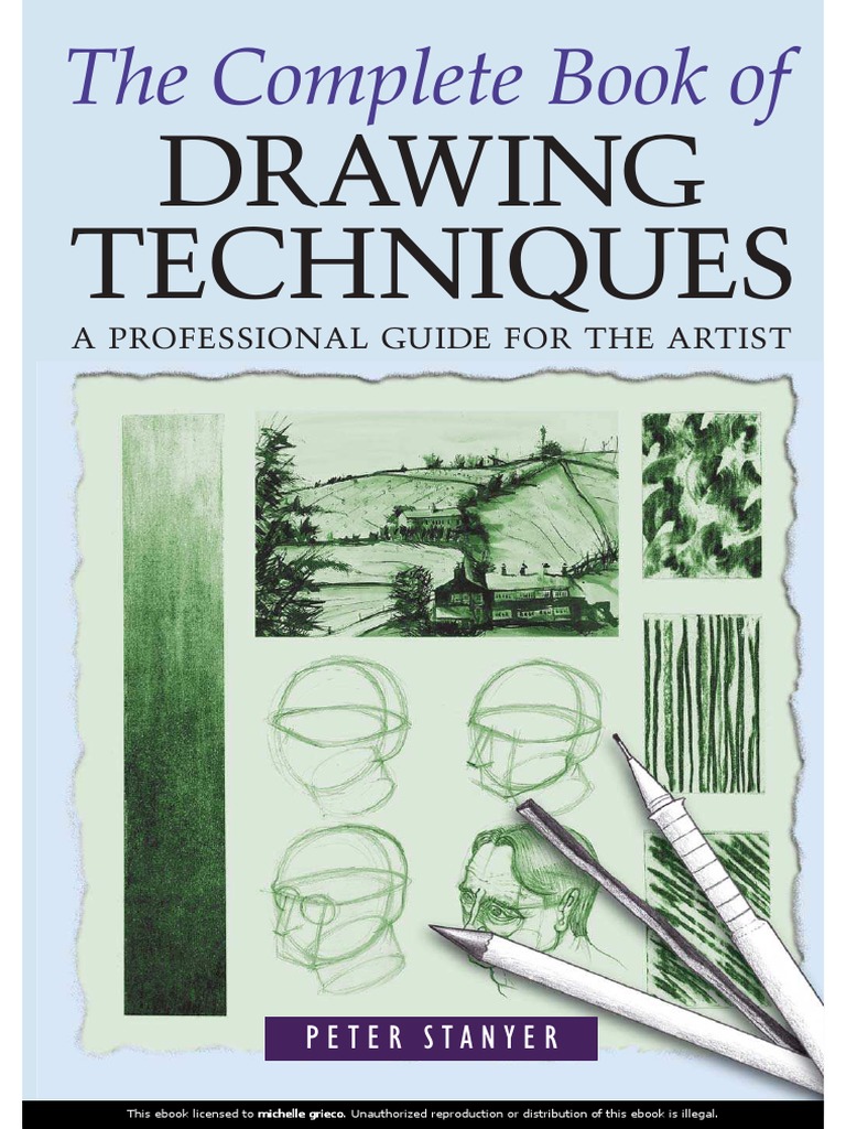 6_The Complete Book of Drawing Techniques.pdf | Pencil | Art Materials
