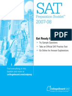 2007-08 Sat Preparation Booklet
