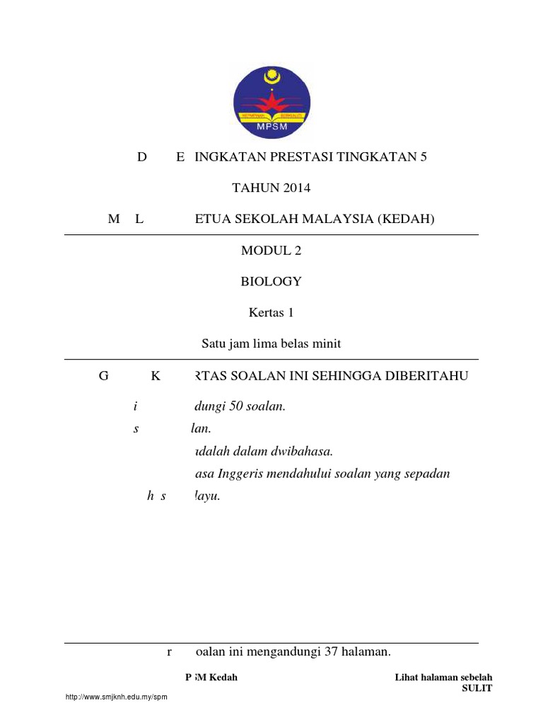 Soalan Percubaan Spm Sbp 2019 Chemistry - Downlaod X