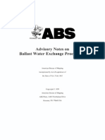 Ballast Water Exchange Procedures