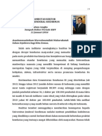 Sambutan Rektor Angkatsumpah Dokter 11 Januari 2014