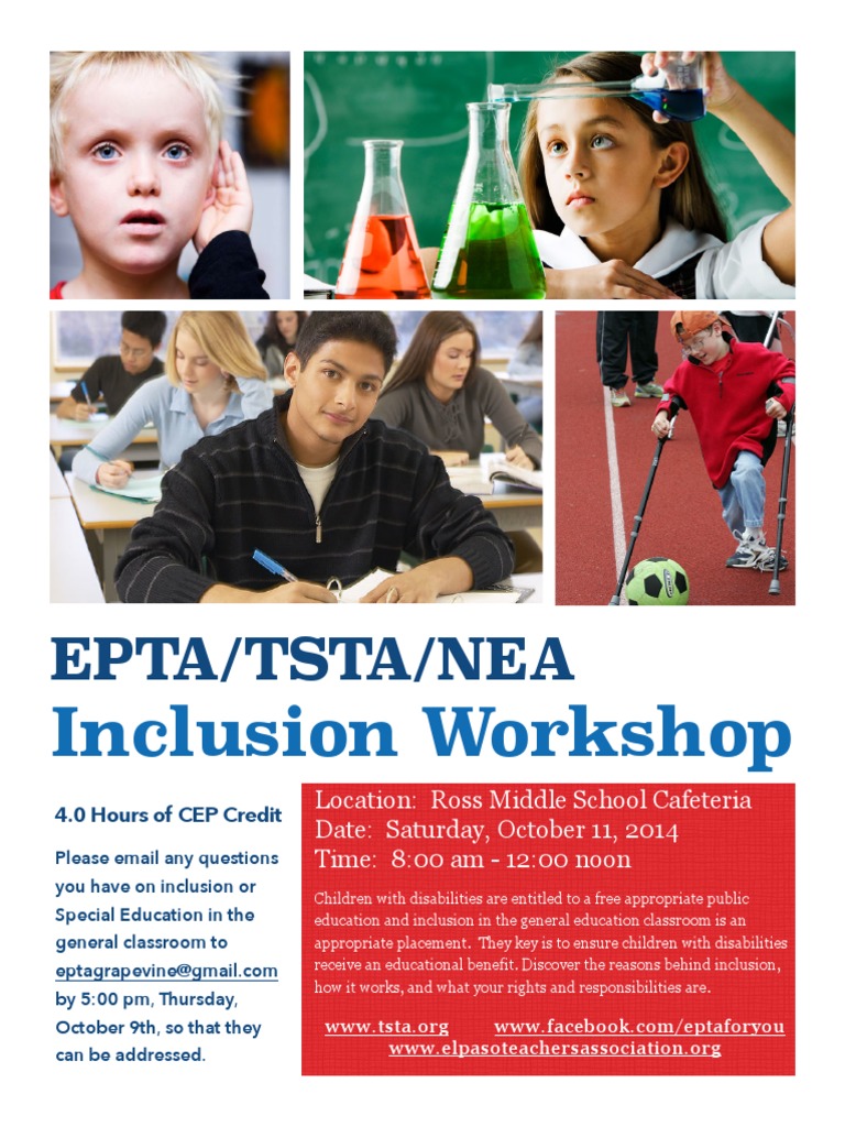 Inclusion Workshop for Disabilities | PDF